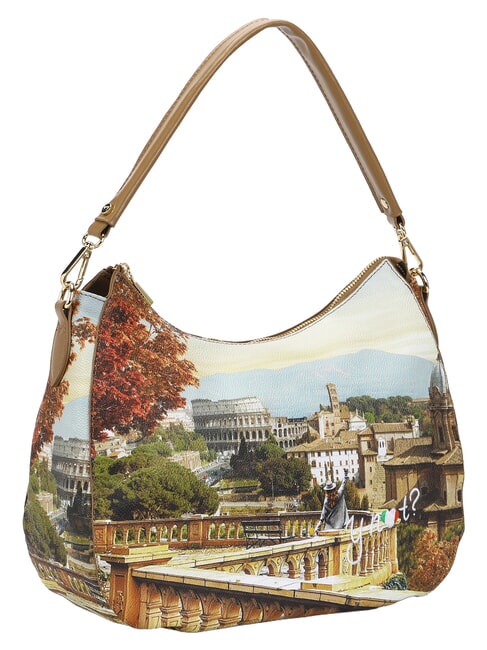 YESBAG Le sac bandouli&egrave;re Paysage de Rome - Sacs pour Femme