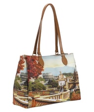 YNOT YESBAG Sac bandouli&egrave;re M Paysage de Rome - Sacs pour Femme - 2