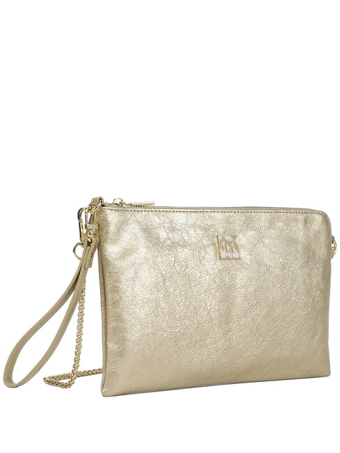 CRACKLE Sac &agrave; main avec bandouli&egrave;re or clair - Sacs pour Femme