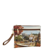YNOT YESBAG Pochette M avec manchette Paysage de Rome - Portefeuilles Femme - 2
