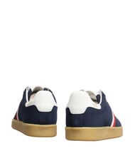 SERAFINI MC ENROE Baskets en cuir bleu blanc rouge - Chaussures Homme - 4