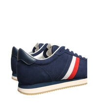SERAFINI ROME Baskets en cuir bleu France rouge - Chaussures Homme - 6