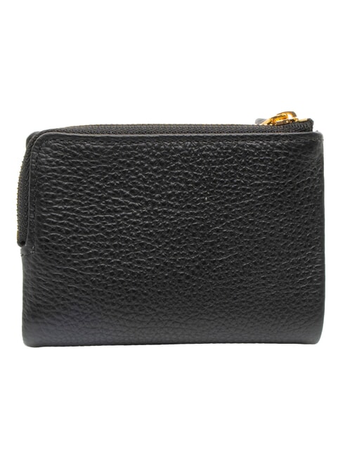 SOFTY Portefeuille plat en cuir Noir - Portefeuilles Femme