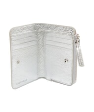 COCCINELLE TASSEL Portefeuille en cuir grain&eacute; ARGENT - Portefeuilles Femme - 2