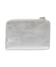 COCCINELLE TASSEL Portefeuille en cuir grain&eacute; ARGENT - Portefeuilles Femme - 3