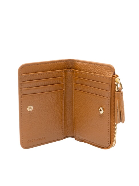 TASSEL Portefeuille en cuir grain&eacute; CUIR - Portefeuilles Femme