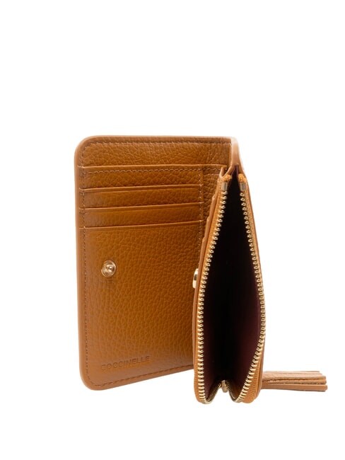 TASSEL Portefeuille en cuir grain&eacute; CUIR - Portefeuilles Femme