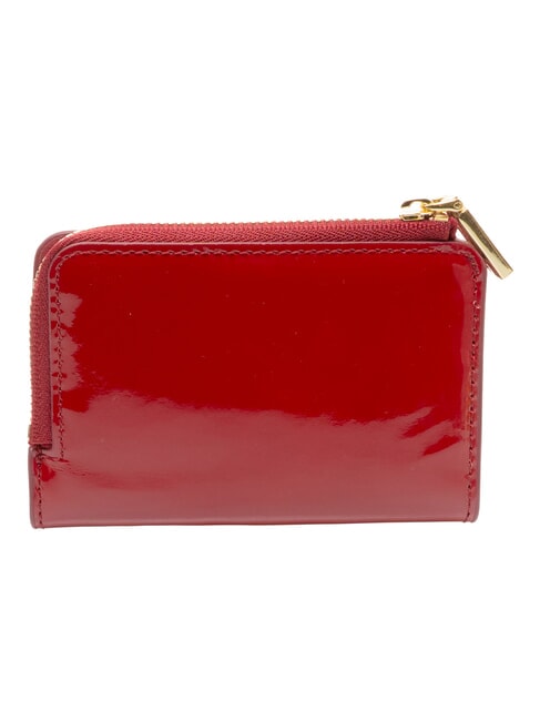METALLIC PATENT portefeuille en cuir sangria - Portefeuilles Femme