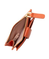 COCCINELLE DEW Porte-cartes en cuir avec porte-monnaie rouge grenadine - Portefeuilles Femme - 4