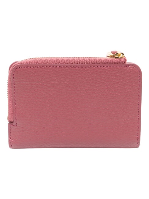 TASSEL Portefeuille en cuir grain&eacute; bois de rose - Portefeuilles Femme