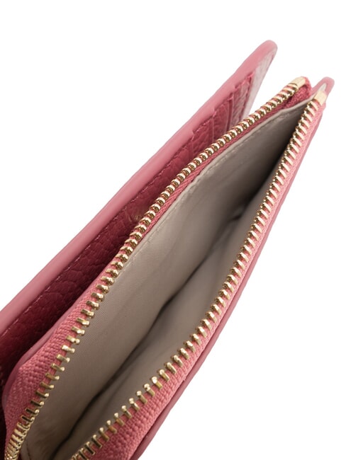 TASSEL Portefeuille en cuir grain&eacute; bois de rose - Portefeuilles Femme