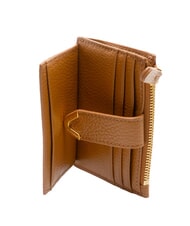 COCCINELLE DEW Porte-cartes en cuir avec porte-monnaie CUIR - Portefeuilles Femme - 2