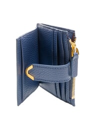 COCCINELLE DEW Porte-cartes en cuir avec porte-monnaie bleu roi - Portefeuilles Femme - 2