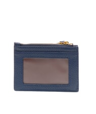 COCCINELLE DEW Porte-cartes en cuir avec porte-monnaie bleu roi - Portefeuilles Femme - 3