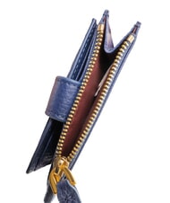 COCCINELLE DEW Porte-cartes en cuir avec porte-monnaie bleu roi - Portefeuilles Femme - 4