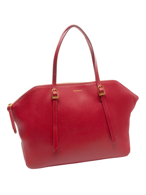 CHERRY Sac bandouli&egrave;re en cuir sangria - Sacs pour Femme