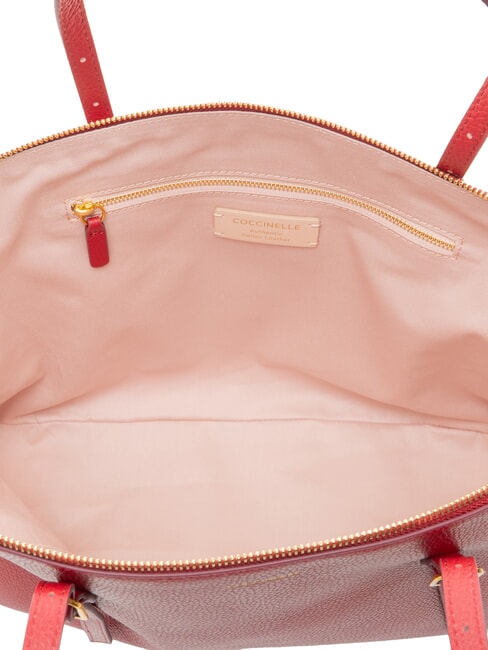 CHERRY Sac bandouli&egrave;re en cuir sangria - Sacs pour Femme