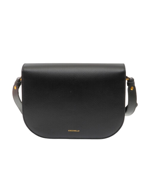 DEW Sac bandouli&egrave;re en cuir Noir - Sacs pour Femme