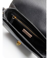 COCCINELLE DEW Sac bandouli&egrave;re en cuir Noir - Sacs pour Femme - 6