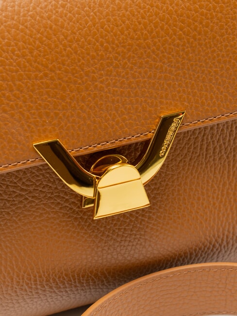 DEW Sac &agrave; main avec bandouli&egrave;re CUIR - Sacs pour Femme