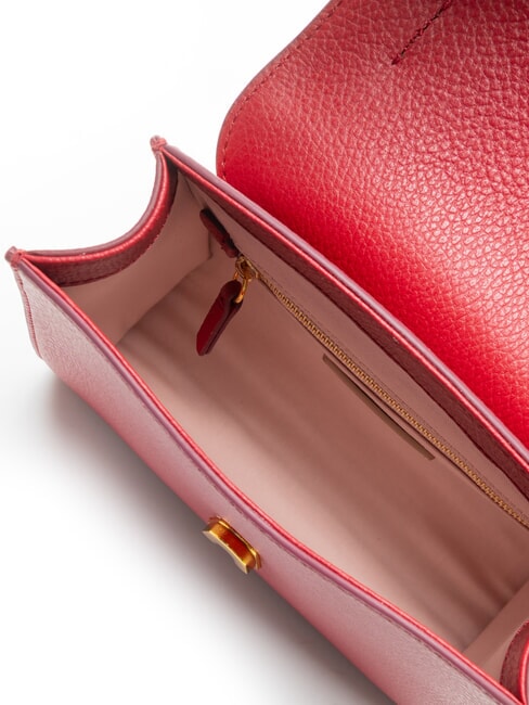 DEW Sac &agrave; main avec bandouli&egrave;re sangria - Sacs pour Femme