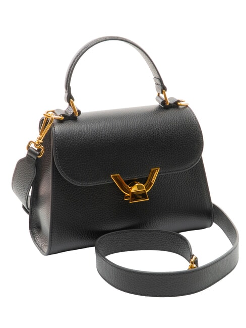 DEW Sac &agrave; main avec bandouli&egrave;re Noir - Sacs pour Femme