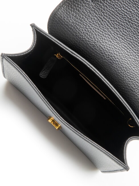 DEW Sac &agrave; main avec bandouli&egrave;re Noir - Sacs pour Femme