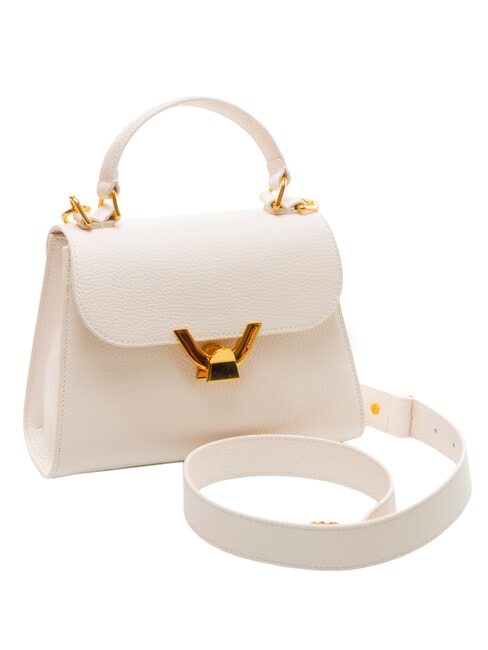 DEW Sac &agrave; main avec bandouli&egrave;re blanc - Sacs pour Femme