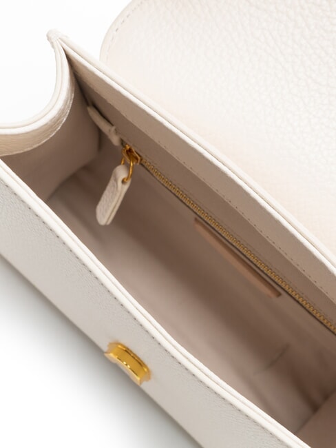 DEW Sac &agrave; main avec bandouli&egrave;re blanc - Sacs pour Femme