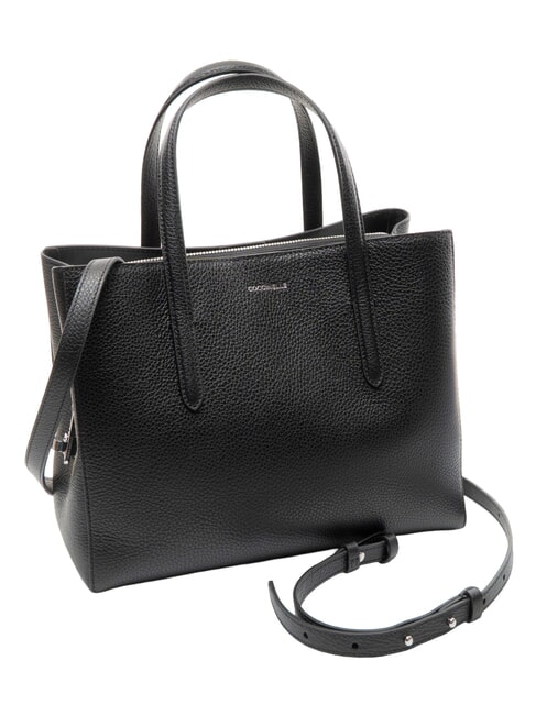 SWAP Sac &agrave; main avec bandouli&egrave;re Noir - Sacs pour Femme
