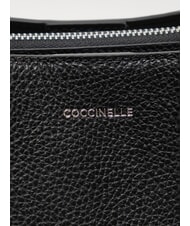COCCINELLE SWAP Sac &agrave; main avec bandouli&egrave;re Noir - Sacs pour Femme - 3