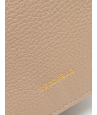 COCCINELLE DEW Mini sac bandouli&egrave;re taupe chaud - Sacs pour Femme - 4
