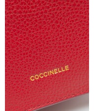 COCCINELLE DEW Mini sac bandouli&egrave;re sangria - Sacs pour Femme - 4