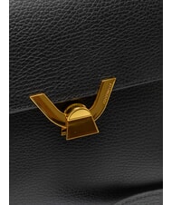 COCCINELLE DEW Sac &agrave; main avec bandouli&egrave;re Noir - Sacs pour Femme - 3