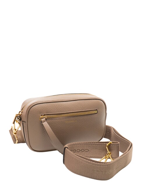 JINNY Mini sac bandouli&egrave;re taupe chaud - Sacs pour Femme