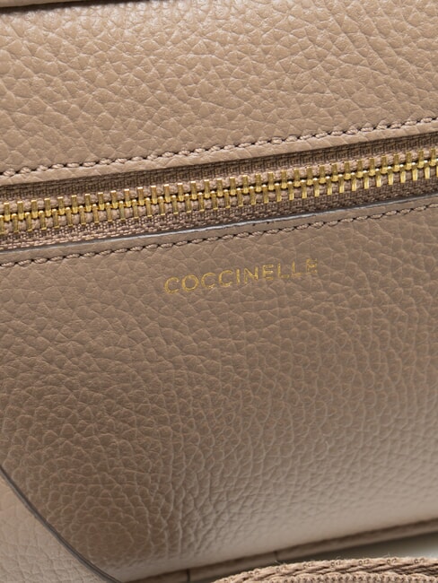 JINNY Mini sac bandouli&egrave;re taupe chaud - Sacs pour Femme