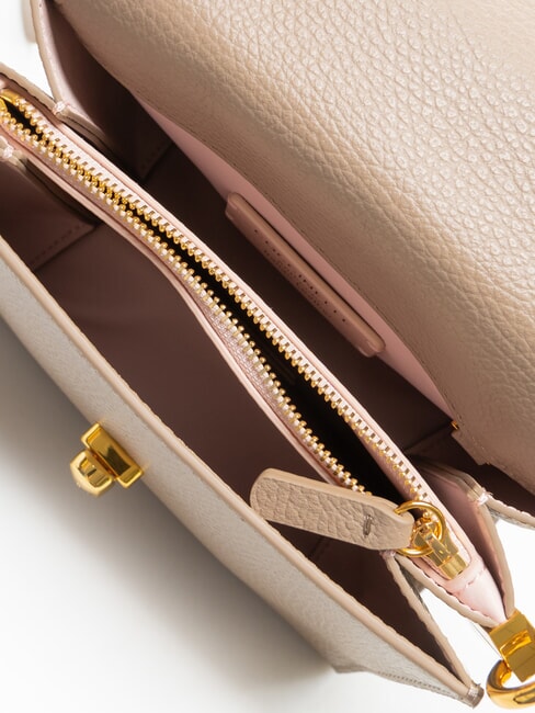 BINXIE Mini sac &agrave; main avec bandouli&egrave;re taupe chaud - Sacs pour Femme