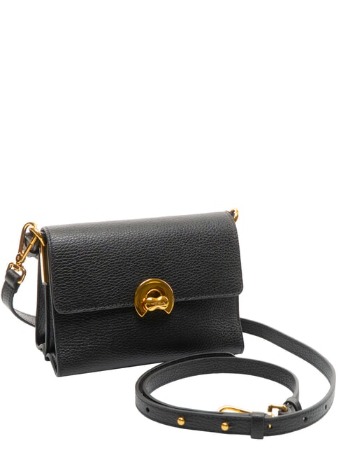 BINXIE Mini sac &agrave; main avec bandouli&egrave;re Noir - Sacs pour Femme