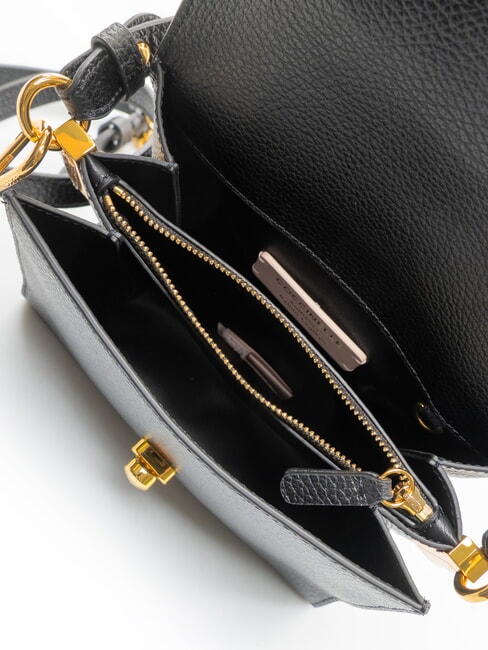 BINXIE Mini sac &agrave; main avec bandouli&egrave;re Noir - Sacs pour Femme