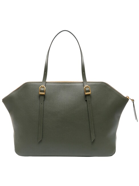 CHERRY Sac bandouli&egrave;re en cuir algues - Sacs pour Femme
