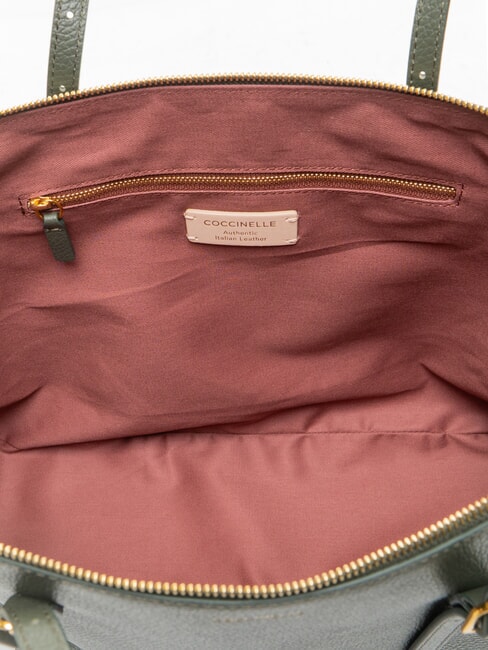 CHERRY Sac bandouli&egrave;re en cuir algues - Sacs pour Femme