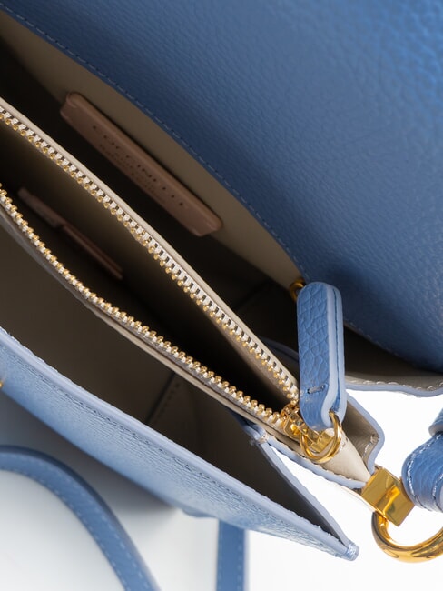 BINXIE Mini sac &agrave; main avec bandouli&egrave;re bleu - Sacs pour Femme
