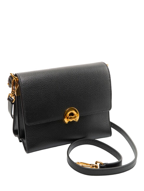 BINXIE Sac &agrave; main avec bandouli&egrave;re Noir - Sacs pour Femme