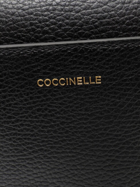 BINXIE Sac &agrave; main avec bandouli&egrave;re Noir - Sacs pour Femme