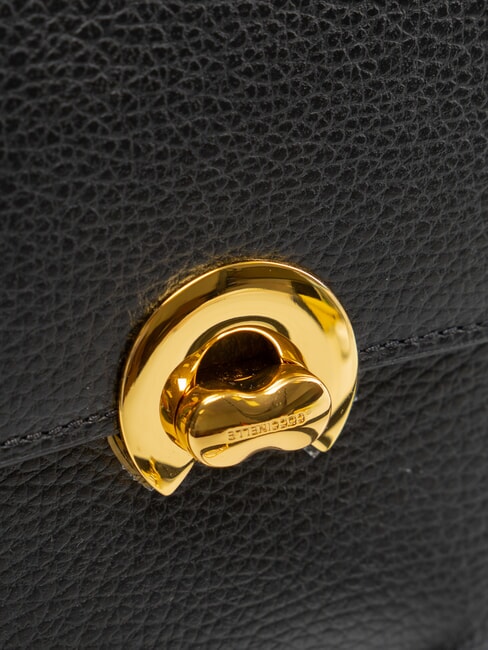 BINXIE Sac &agrave; main avec bandouli&egrave;re Noir - Sacs pour Femme