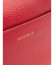 COCCINELLE BINXIE Mini sac &agrave; main avec bandouli&egrave;re sangria - Sacs pour Femme - 5