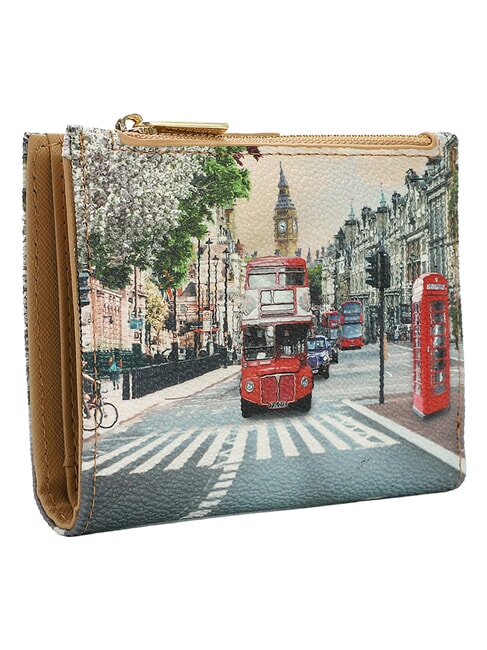 YESBAG Portefeuille imprim&eacute; Arc-en-ciel de Londres - Portefeuilles Femme