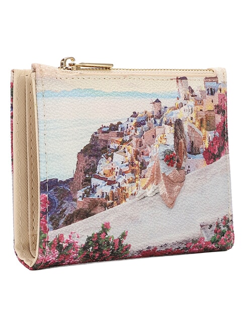 YESBAG Portefeuille imprim&eacute; Coucher de soleil en Gr&egrave;ce - Portefeuilles Femme