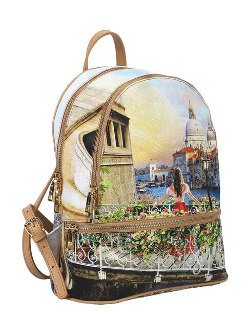 YESBAG Sac &agrave; dos  canal fleuri - Sacs pour Femme