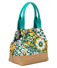 YNOT ORTIGIA sac de plage bandouli&egrave;re &eacute;meraude - Sacs pour Femme - 2